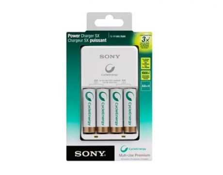 Sony + 4 батерии AA 2000mAh на супер цени