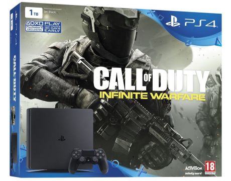 Sony PlayStation 4 Slim (1TB) + Call of Duty: Infinite Warfare Bundle на супер цени