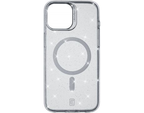 Cellular Line Sparkle Mag за Apple iPhone 15, прозрачен на супер цени