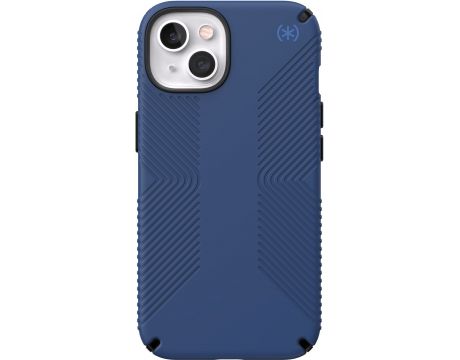 Speck Presidio 2 Grip + MagSafe за Apple iPhone 13, син/черен на супер цени
