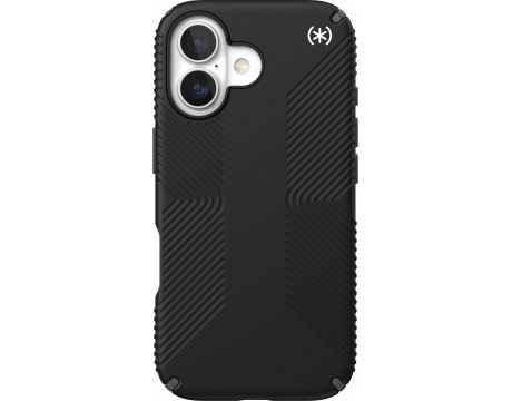 Speck Presidio2 Grip MagSafe за Apple iPhone 17, черен на супер цени