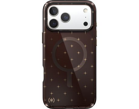 Speck Presidio Lux Glitter MagSafe за Apple iPhone 17 Pro Max, черен на супер цени