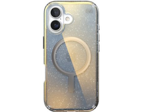 Speck Presidio Lux Glitter MagSafe за Apple iPhone 17, прозрачен/зласт на супер цени