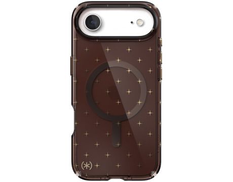 Speck Presidio Lux Glitter MagSafe за Apple iPhone Air, прозрачен/кафяв на супер цени