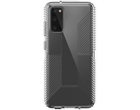 Speck Presidio Perfect-Clear with Grips за Samsung Galaxy S20, прозрачен на супер цени