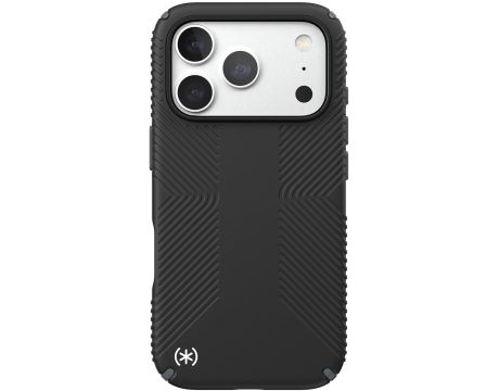 Speck Presidio2 Grip MagSafe за Apple iPhone 18 Pro/ 17 Pro, черен на супер цени