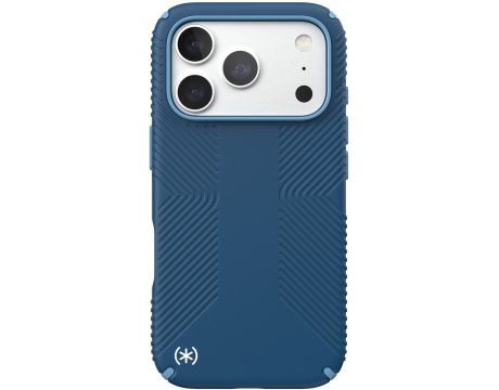 Speck Presidio2 Grip MagSafe за Apple iPhone 18 Pro/ 17 Pro, син на супер цени