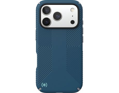 Speck Presidio2 Grip за Apple iPhone 17 Pro, син на супер цени