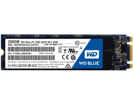 250GB SSD WD Blue WDS250G1B0B на супер цени