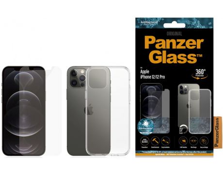 PanzerGlass 360° Protection за Apple iPhone 12/12 Pro, прозрачен на супер цени