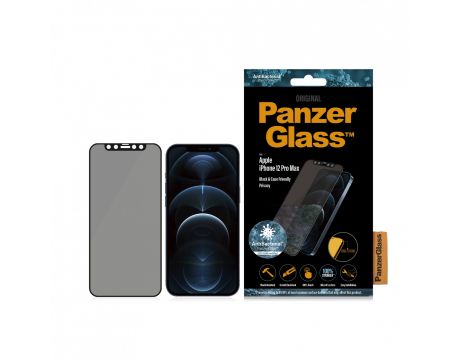 PanzerGlass Black&CaseFriendly Privacy за Apple iPhone за 12 Pro Max на супер цени