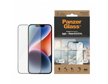 PanzerGlass UWF Anti-Reflective за Apple iPhone 14 / 13 / 13 Pro на супер цени
