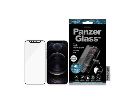 PanzerGlass Case Friendly за Apple iPhone 12/12 Pro, прозрачен/черен на супер цени