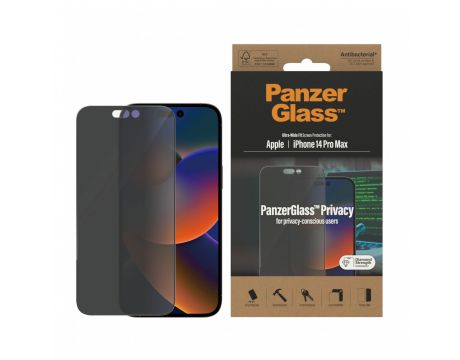 PanzerGlass Privacy Edition за Apple iPhone 14 Pro Max на супер цени