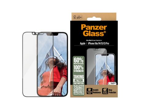 PanzerGlass UWF за Apple iPhone 17e/16е/14/13/13 Pro на супер цени