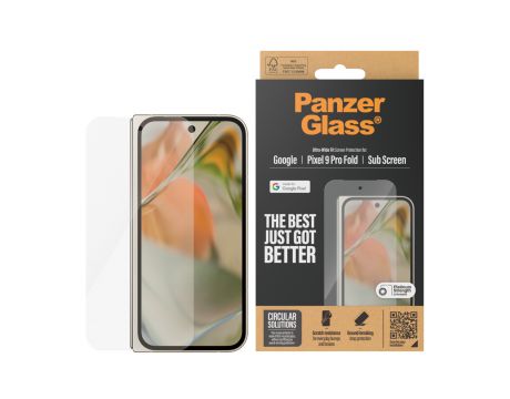 PanzerGlass UWF Antibacterial за Google Pixel 9 Pro Fold на супер цени