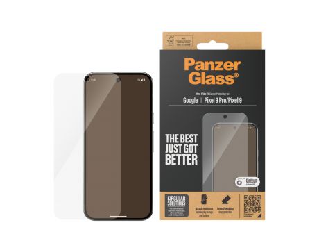 PanzerGlass UWF Antibacterial за Google Pixel 9/ 9 Pro на супер цени