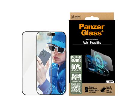 PanzerGlass UWF Gaming за Apple iPhone 16 Pro на супер цени