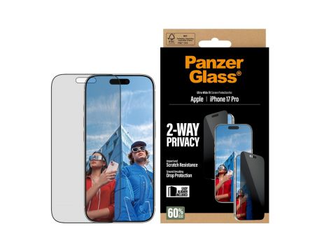 PanzerGlass UWF 2-Way Privacy за Apple iPhone 17 Pro на супер цени