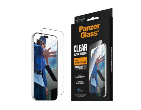 PanzerGlass Ultra-Wide Fit w. EasyAligner за Apple iPhone 18 Pro Max/17 Pro Max на супер цени