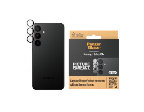 PanzerGlass PicturePerfect за Samsung Galaxy S24+, прозрачен/черен на супер цени