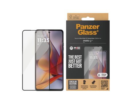 PanzerGlass UWF за Motorola Moto G75 на супер цени
