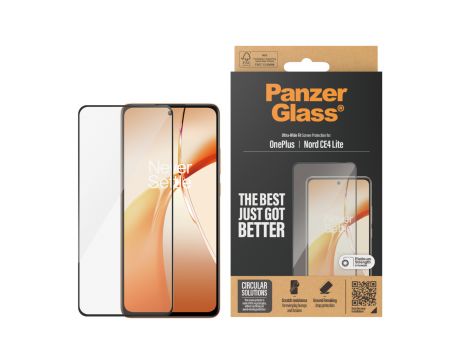 PanzerGlass UWF Antibacterial за OnePlus Nord CE4 Lite на супер цени