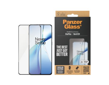 PanzerGlass UWF Antibacterial за OnePlus Nord CE4 на супер цени