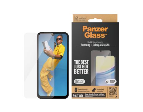 PanzerGlass UWF Re:fresh за Samsung Galaxy A15 на супер цени