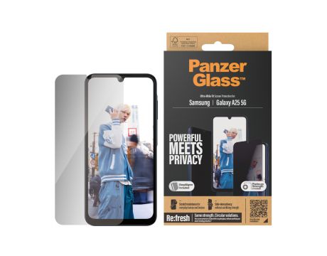 PanzerGlass Privacy UWF Re:fresh за Samsung Galaxy A25 5G на супер цени