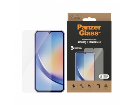 PanzerGlass UWF за Samsung Galaxy A34 5G на супер цени