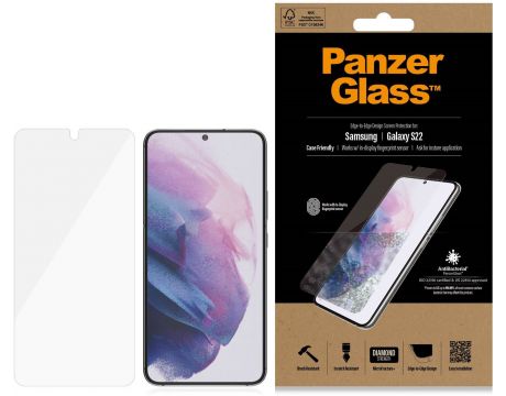 PanzerGlass CaseFriendly за Samsung Galaxy S22, прозрачен на супер цени