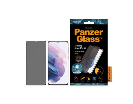 PanzerGlass CaseFriendly за Samsung Galaxy S21+, прозрачен/черен на супер цени