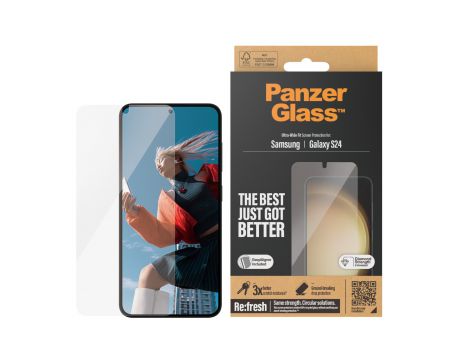 PanzerGlass UWF Re:fresh за Samsung Galaxy S24 на супер цени