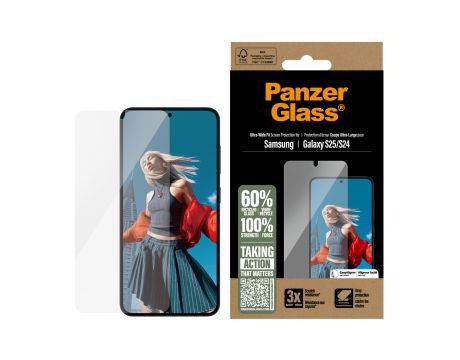 PanzerGlass UWF за Samsung Galaxy S25/ S24 на супер цени