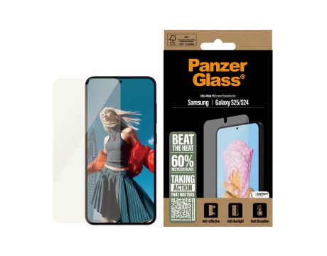 PanzerGlass UWF All-in-One за Samsung Galaxy S25/ S24 на супер цени