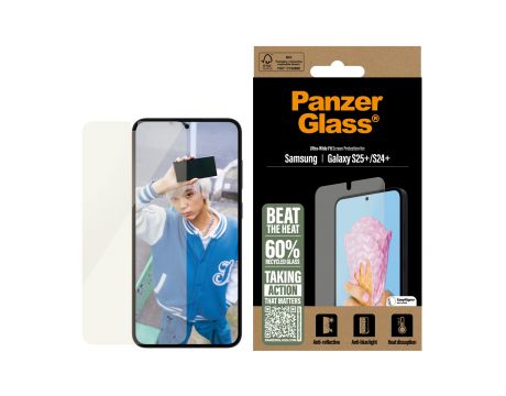 PanzerGlass UWF All-in-One за Samsung Galaxy S25+/ S24+ на супер цени
