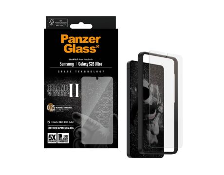PanzerGlass UWF Ceramic II за Samsung Galaxy S26 Ultra на супер цени