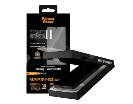 PanzerGlass UWF Ceramic II за Samsung Galaxy S26 Ultra на супер цени