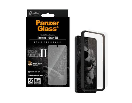 PanzerGlass UWF Ceramic II за Samsung Galaxy S26 на супер цени