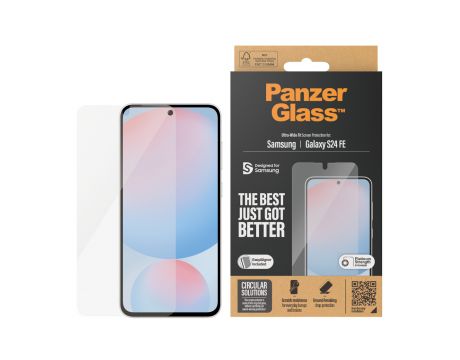 PanzerGlass UWF за Samsung Galaxy S24 FE на супер цени