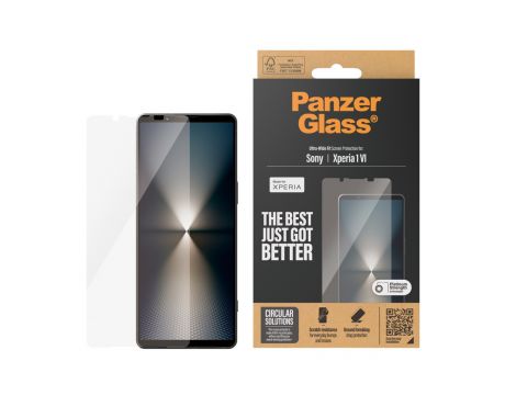 PanzerGlass UWF за Sony Xperia 1 VI, прозрачен на супер цени
