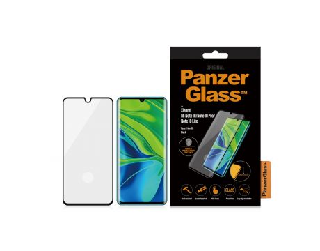 PanzerGlass CaseFriendly за Xiaomi Mi Note 10 Pro, прозрачен/черен на супер цени