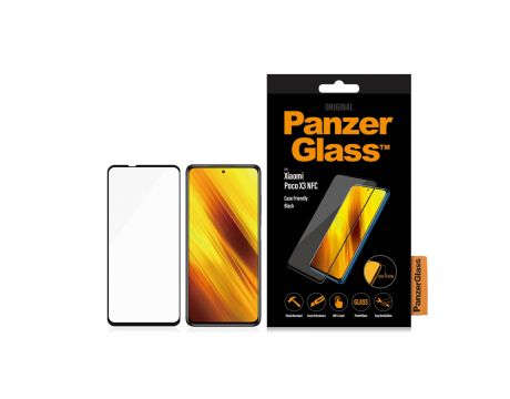 PanzerGlass Case Friendly за Xiaomi Poco X3, прозрачен/черен на супер цени