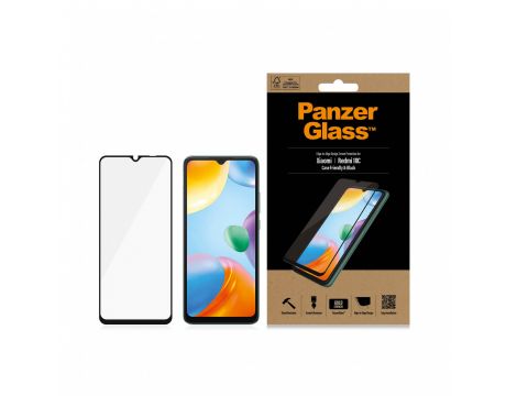 PanzerGlass CaseFriendly за Xiaomi Redmi 10C, прозрачен/черен на супер цени