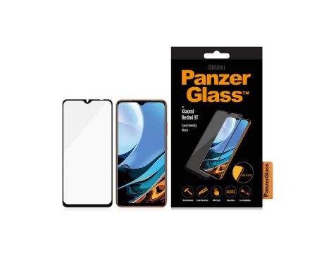 PanzerGlass CaseFriendly за Xiaomi Redmi  9T, прозрачен/черен на супер цени