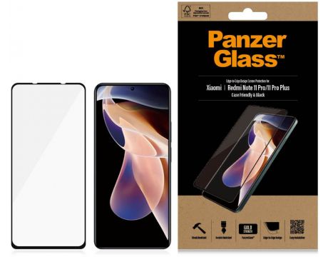 PanzerGlass CaseFriendly за Xiaomi Redmi Note 11 Pro/Note 11 Pro Plus, прозрачен/черен на супер цени