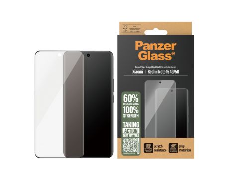 PanzerGlass UWF за Xiaomi Redmi Note 15 5G на супер цени