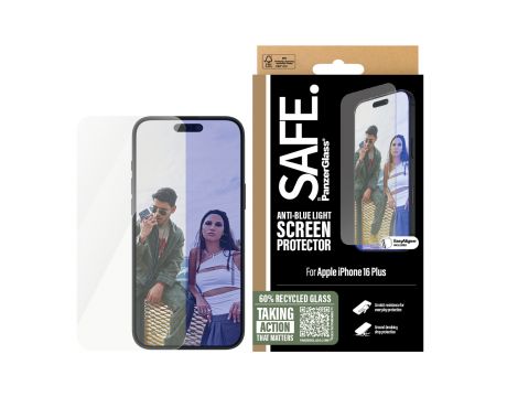 SAFE UWF EyeCare за Apple iPhone 16 Plus на супер цени