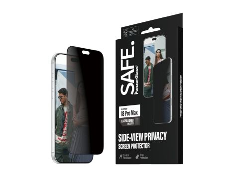 SAFE Privacy Ultra-Wide Fit m. EasyAligner за Apple iPhone 18 Pro Max на супер цени